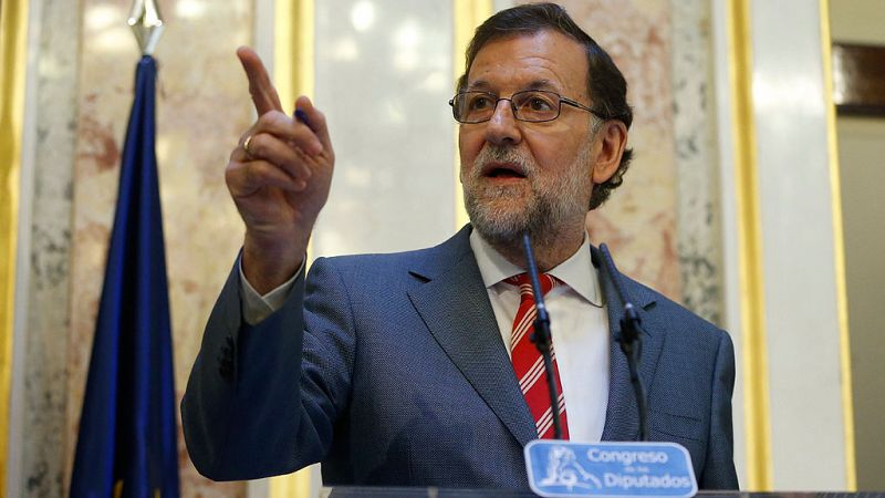Rajoy baraja someterse a la votación de investidura el 3 de agosto