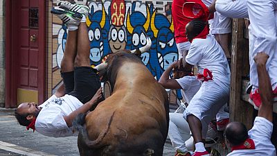 San Ferm�n 2016 deja 12 heridos por asta de toro, siete de ellos en un �nico encierro