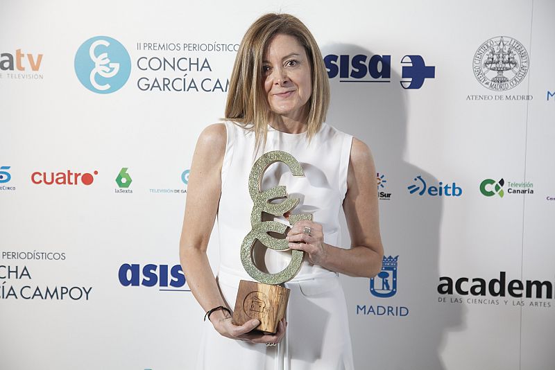 'Crónicas' de La 2 y Pepa Fernández de RNE, recogen sus Premios Periodísticos Concha García Campoy