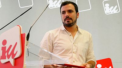Garz�n achaca parte de la p�rdida de votos a la "ca�tica" confluencia con Podemos y resta culpa a IU
