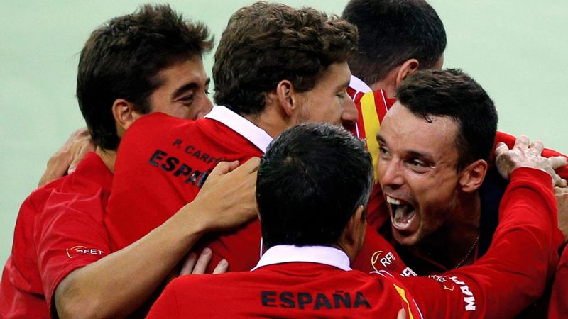 Bautista cierra la eliminatoria y pone a España a un paso del Grupo Mundial