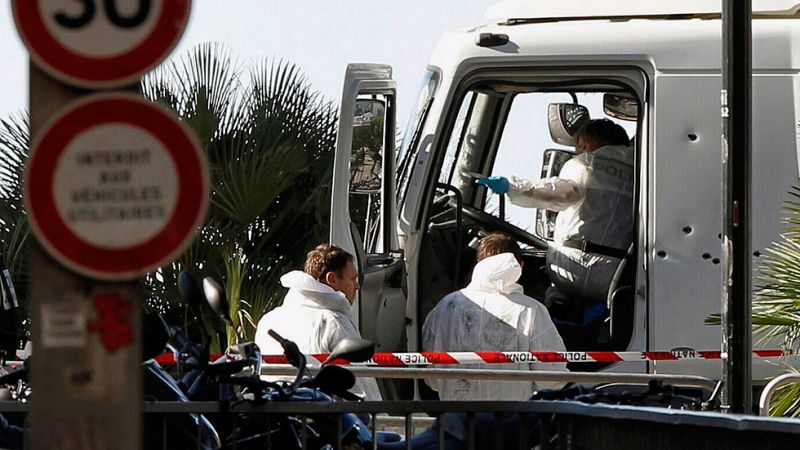 El autor de la masacre de Niza reconoció el terreno con el camión dos días antes