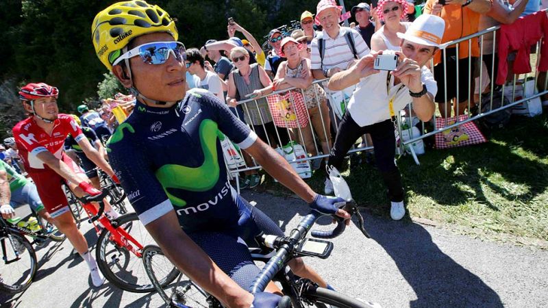 Nairo Quintana: "El último día en los Alpes me jugaré el todo por el todo"