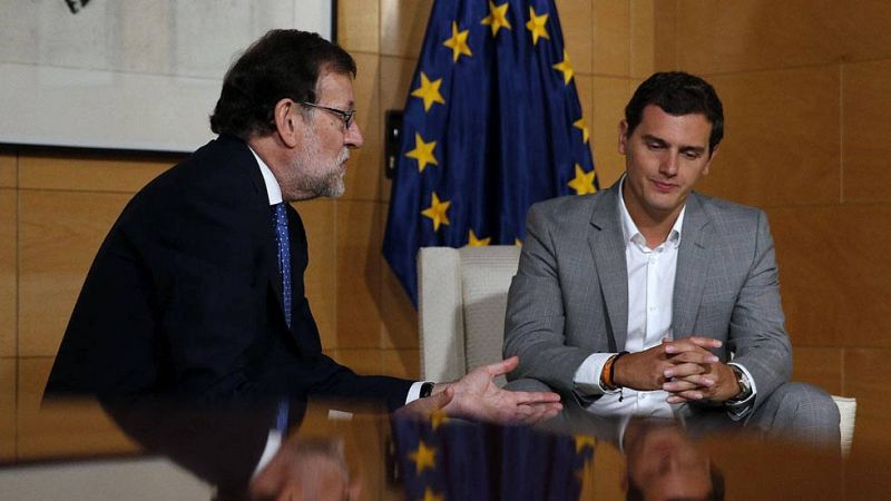 Ciudadanos votará en contra de Rajoy si pacta con independentistas