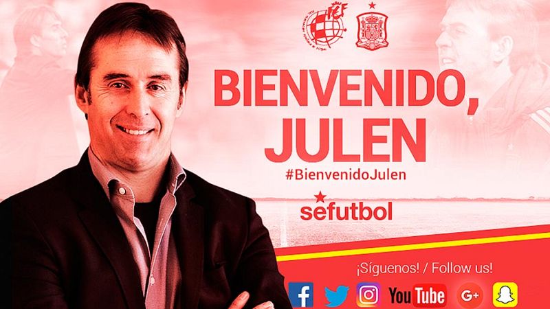 Julen Lopetegui, nuevo seleccionador de la Roja
