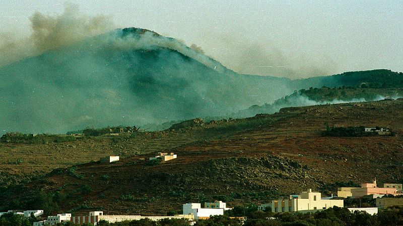 Un incendio calcina al menos 80 hectáreas del monte Gurugú en Marruecos