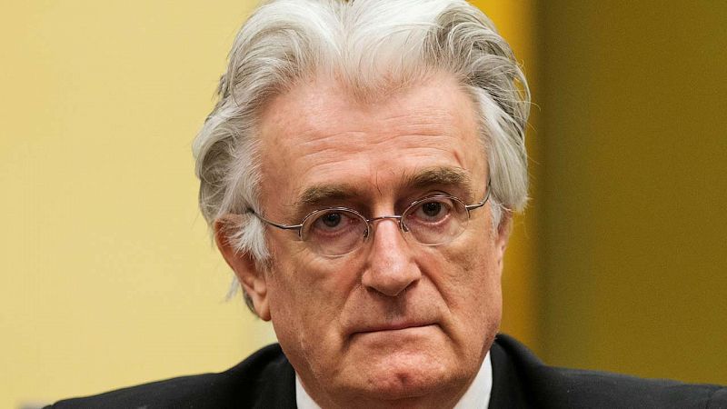 La Fiscalía recurre la sentencia contra Karadzic y pide cadena perpetua