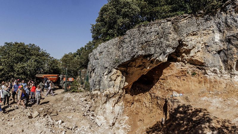 Descubren un parietal humano del Pleistoceno Medio en la sierra de Atapuerca