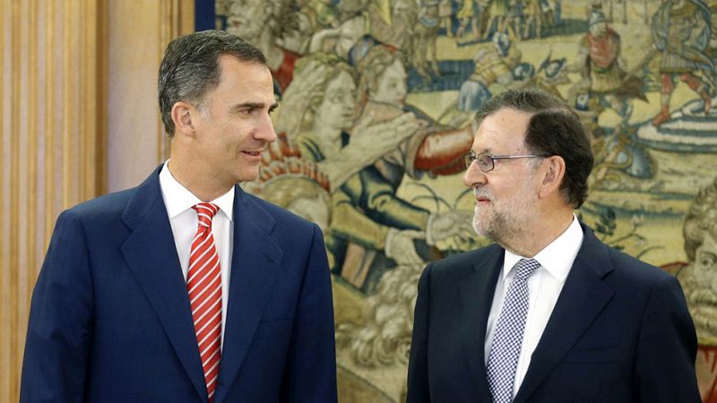 El rey propone a Rajoy como candidato a la investidura tras completar la ronda de consultas