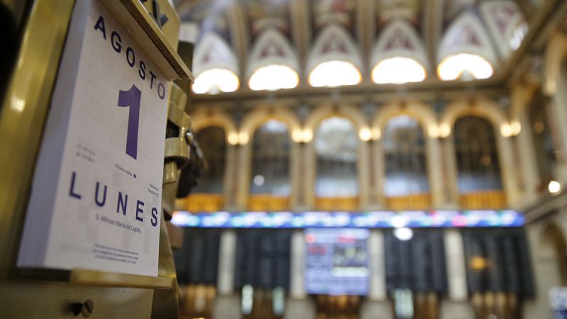 El IBEX 35 pierde un 0,86% por las caídas generalizadas de los bancos