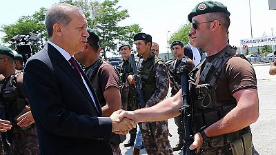 Erdogan acusa a los pases occidentales de apoyar el terrorismo y situarse al lado de los golpistas