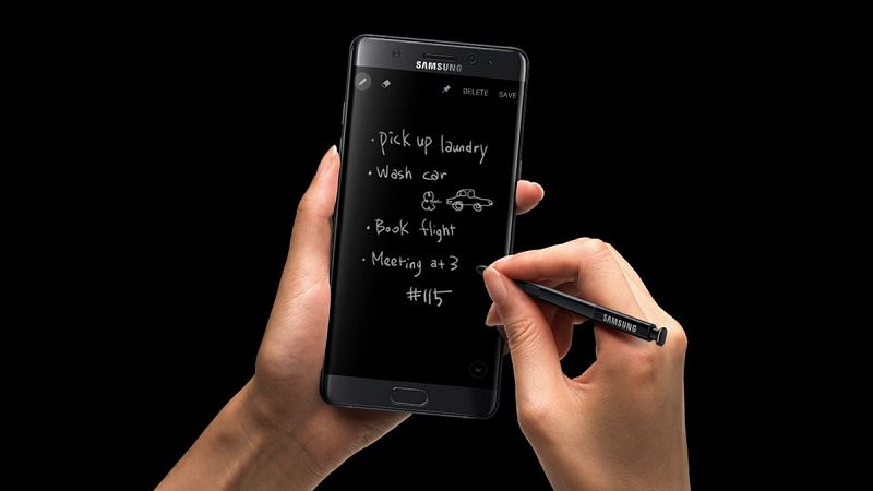Samsung presenta el nuevo Galaxy Note7, con escáner de iris y resistente al agua