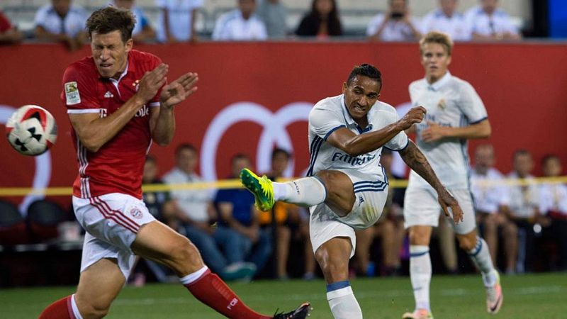 Danilo decanta la victoria madridista ante el Bayern de Ancelotti
