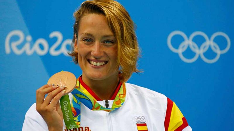 Mireia Belmonte, bronce en 400 estilos, primera medalla para España en Río 2016
