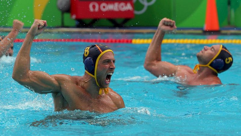 España logra su primera victoria en waterpolo frente a Estados Unidos