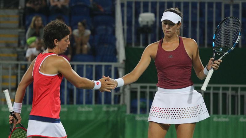 Muguruza-Suárez avanzan a cuartos; Ferrer-Bautista, fuera de las medallas