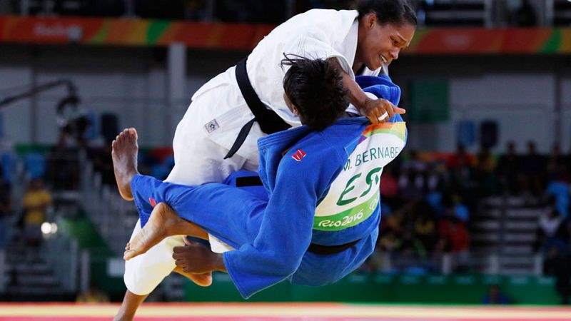 La judoca María Bernabéu cae en cuartos de final