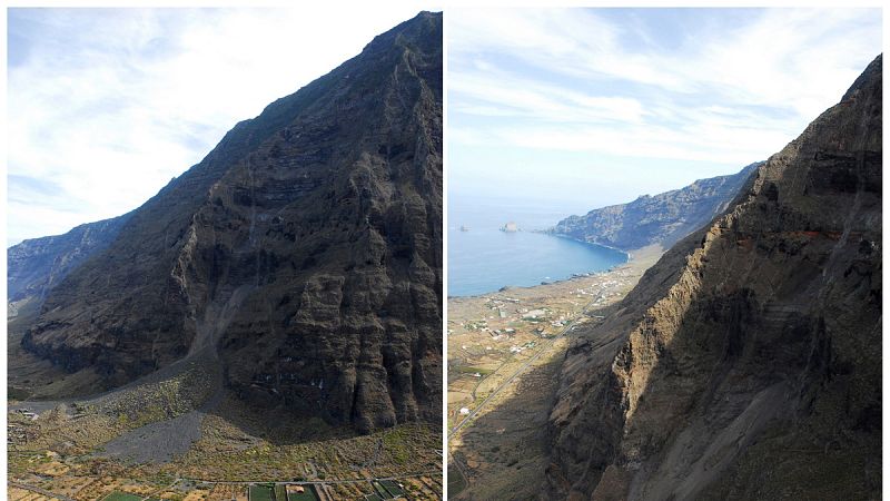 El último megadeslizamiento de Canarias movió 318 km3, el 6% de El Hierro