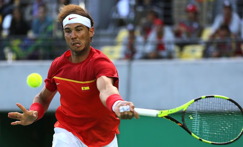 Nadal luchará también por la medalla individual