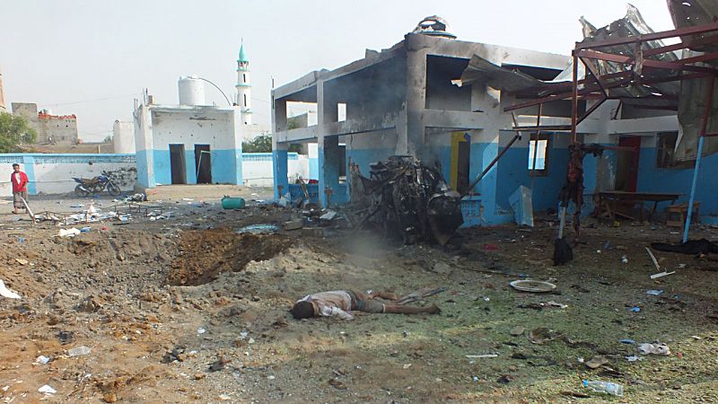 Un bombardeo contra un hospital de Médicos sin Fronteras en Yemen deja once muertos y 19 heridos