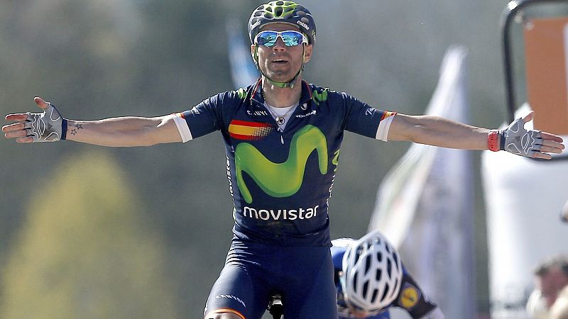 Valverde y Quintana encabezan al Movistar en la Vuelta