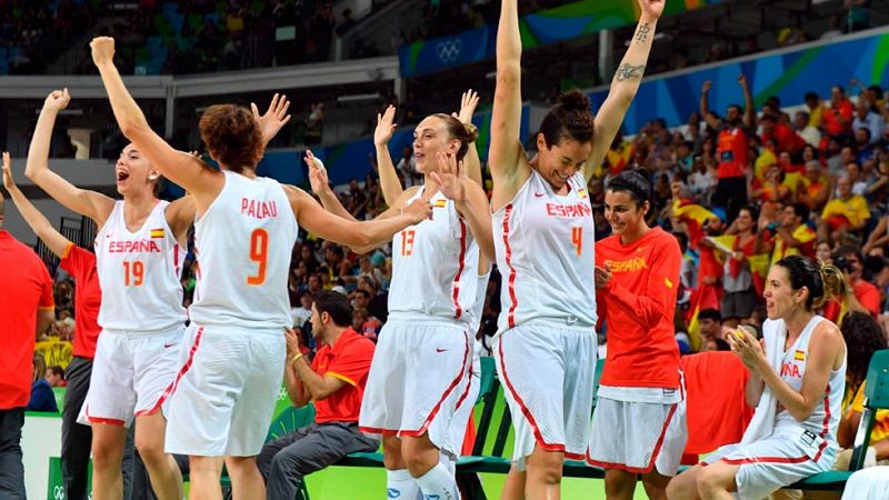 España asegura su primera medalla en baloncesto femenino