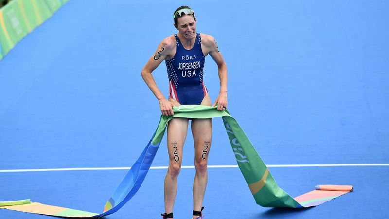 Gwen Jorgensen, nueva campeona olímpica de triatlón