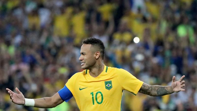 Neymar materializa para Brasil la soada medalla de oro olmpica