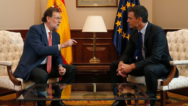 Rajoy se reunirá este lunes con Sánchez para pedirle la abstención tras el acuerdo con C's