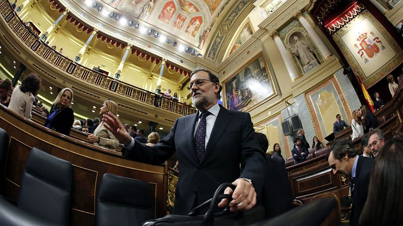 El debate de investidura de Rajoy seguirá un formato calcado al de Pedro Sánchez