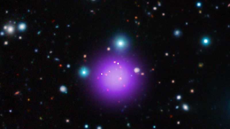 La NASA descubre la agrupación galáctica más lejana conocida hasta ahora, a 11.100 millones de años luz de la Tierra