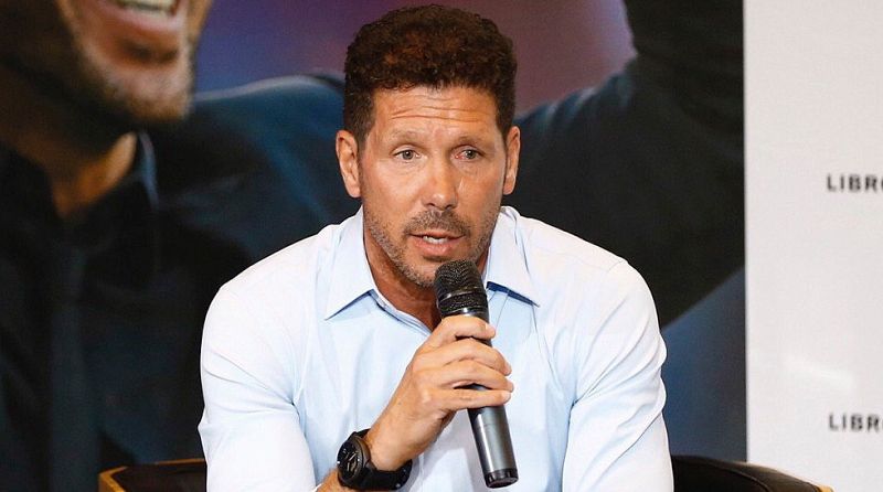 Simeone: "Tenemos un estadio hermoso para el año que viene y espero estar allí"