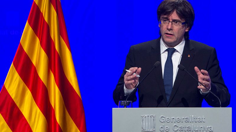 Puigdemont irá a la manifestación independentista de la Diada en Salt