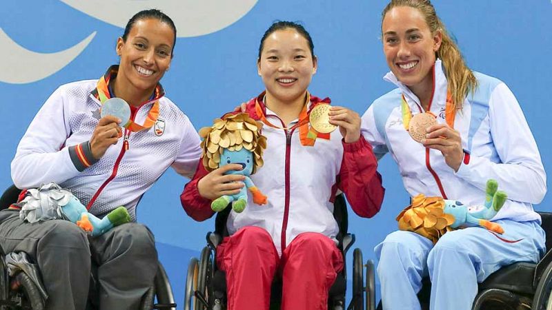 Teresa Perales, plata en 200m libre, da la segunda medalla a España