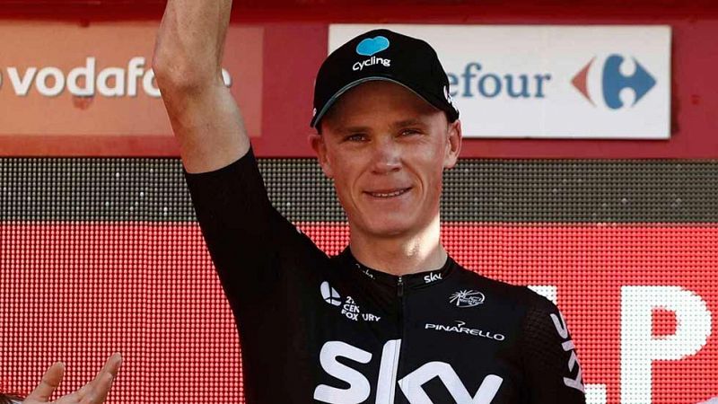 Froome deja en vilo la Vuelta con su exhibicin en la contrarreloj