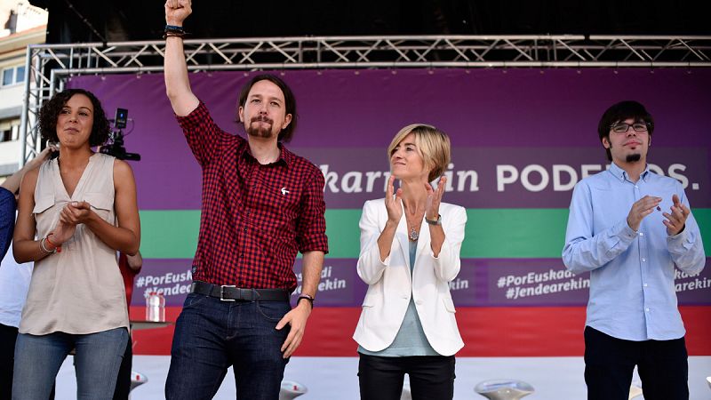 Iglesias antepone el "derecho a decidir" en los pactos y Rivera pide a los "lderes que bloquean" que "dejen paso"