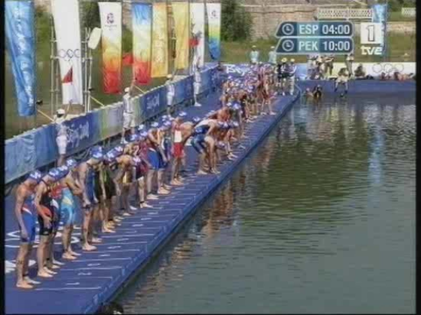 Gómez Noya e Iván Raña empiezan el triatlón | Ver