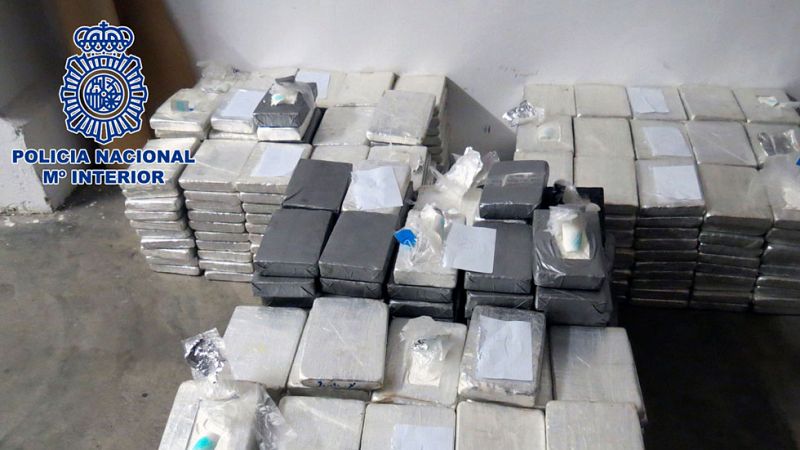 La Policía interviene 535 kilos de cocaína y detiene a 17 personas a partir de un aviso ciudadano por email