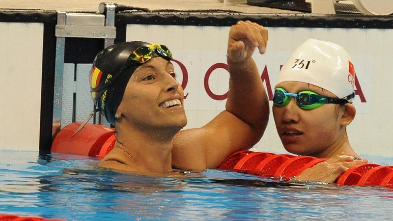 Perales acaba quinta en 50 mariposa y no igualar la marca de Phelps