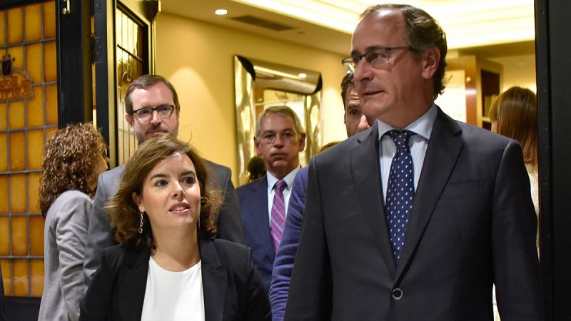 Alonso acusa al PNV de construir un nuevo "relato" abertzale a cambio del apoyo de Bildu