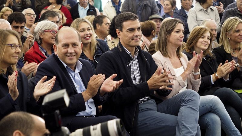 Snchez no ve a las Mareas como alternativa en Galicia: "Esconden la presencia de Iglesias y Podemos"