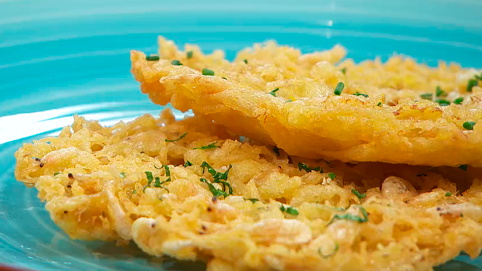 Receta de tortillita de camarones
