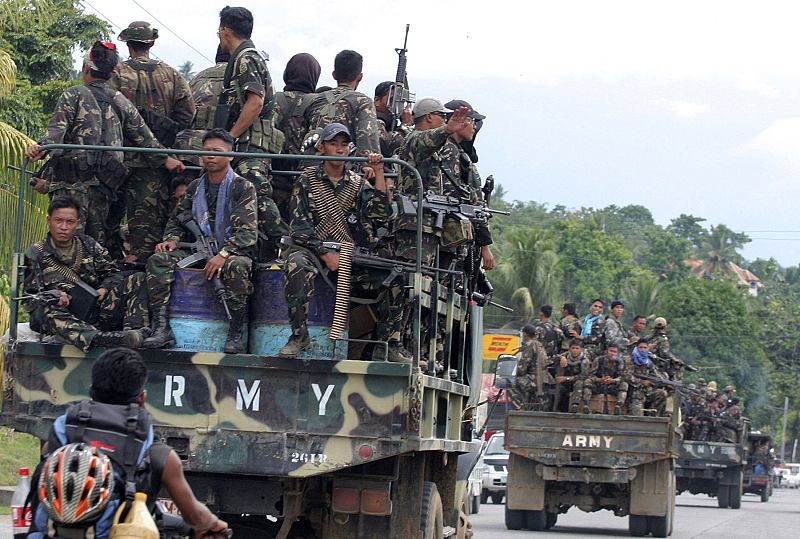 El Ejército de Filipinas envía más tropas al sur tras la matanza de católicos a manos de islamistas