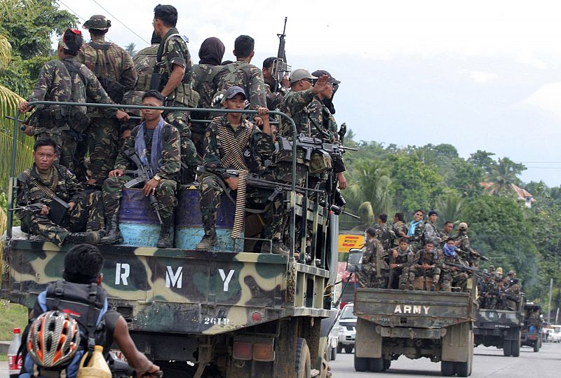El Ejército de Filipinas envía más tropas al sur tras la matanza de católicos a manos de islamistas
