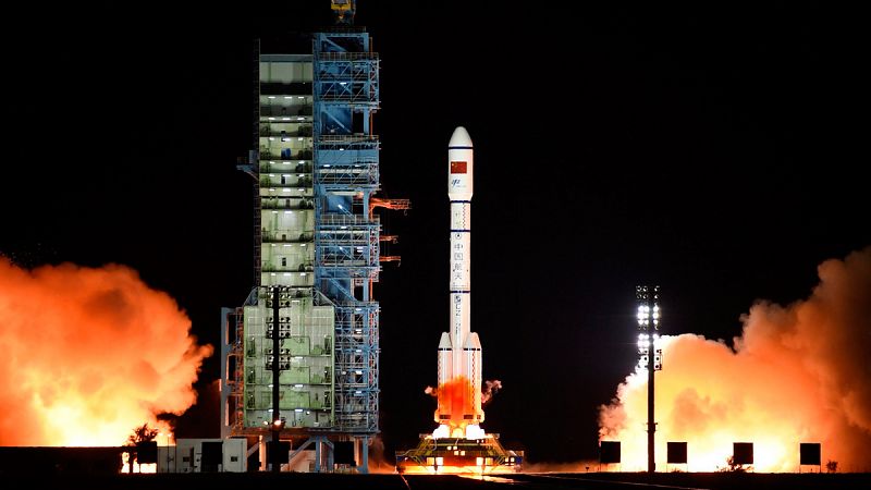 El segundo laboratorio espacial de China, el Tiangong-2, ya está en el espacio
