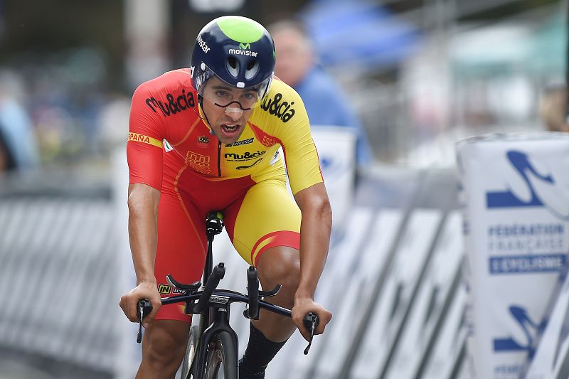 Castroviejo, primer campeón europeo contrarreloj