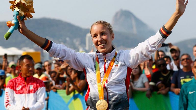Elena Congost lidera el fin de fiesta con un oro en la maratón de Río