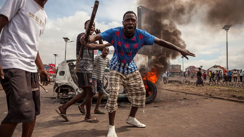 Violentas protestas dejan al menos 17 muertos en República Democrática el Congo