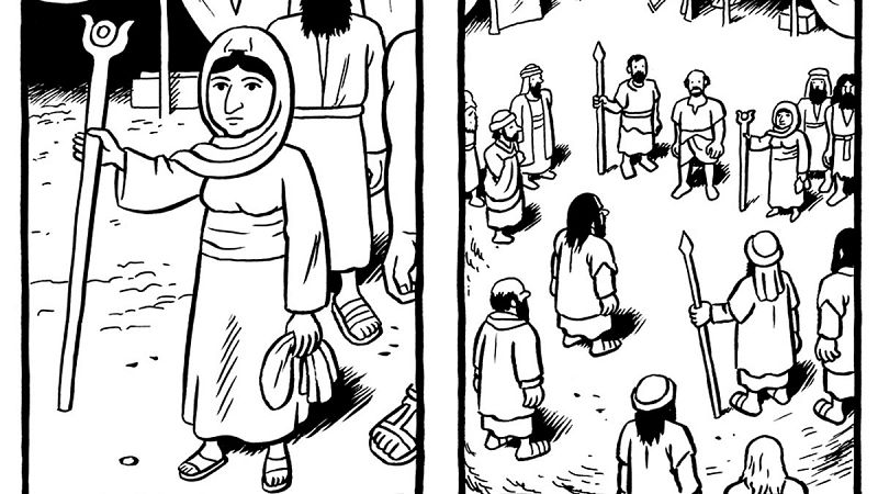 'María lloró sobre los pies de Jesús', la nueva provocación de Chester Brown