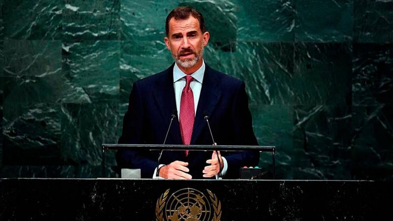 Felipe VI subraya en la ONU la capacidad de España para superar "coyunturas complejas"